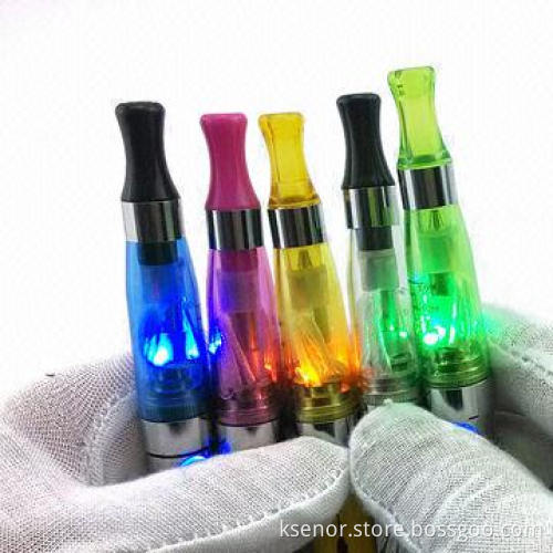 New CE4 LED Tank Clearomizers with 1.6mL Capacity and 70mm Length